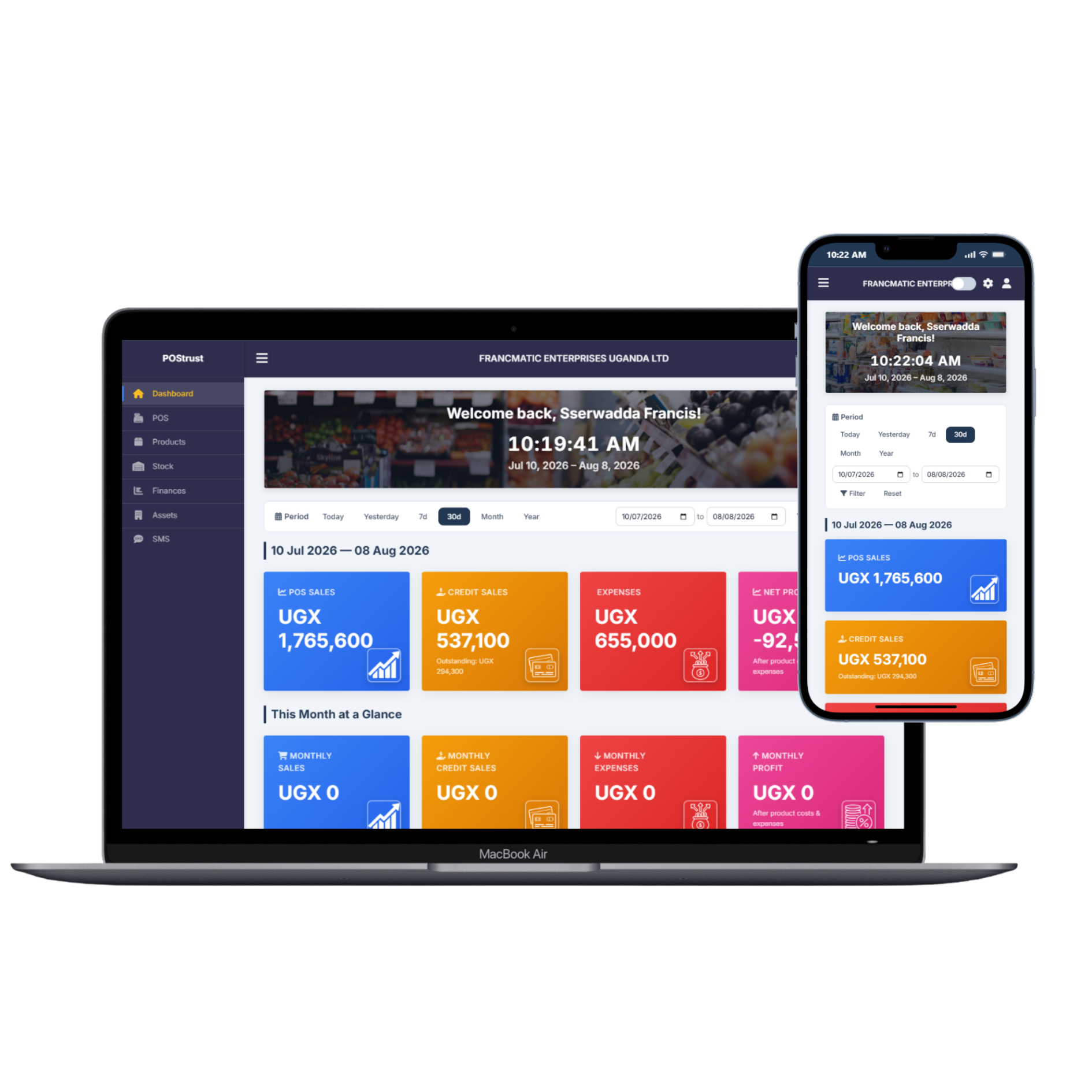 POStrust — Professional Point of Sales System